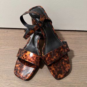 Zara Tortoise Shell Heels